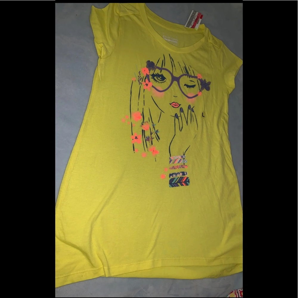 Basic Editions Girls T-Shirt Size L